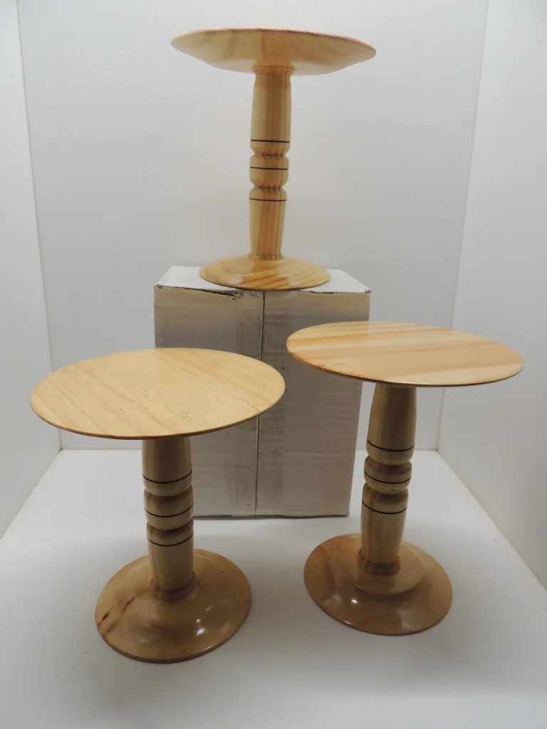 Timber plant stands Brisbane Orchid Supplies