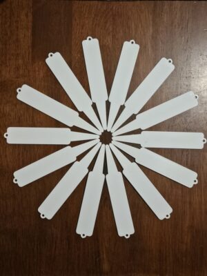 Plant Labels 130 x 24 White